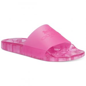 COACH Women’s Ulyssa Translucent Pool Slides