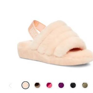 Fluff Yeah Genuine Shearling Slingback Sandal